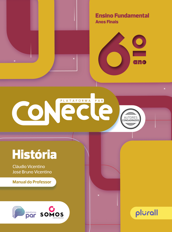 Capa - Plataforma par Conecte – História – 6º ano